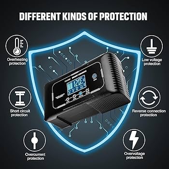 lifepo4 charger 15-Amp Fully-Automatic Smart Charger,12V and
